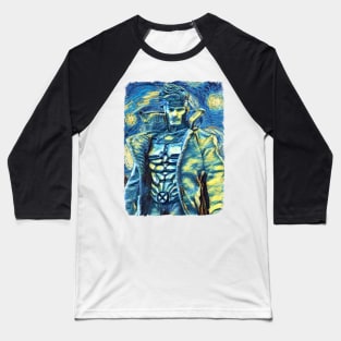 Gambit Van Gogh Style Baseball T-Shirt